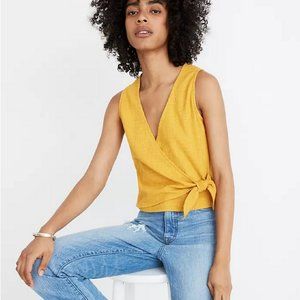 Madewell Wrap-Tie Tank Top NWOT